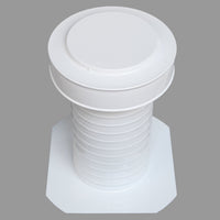 Flat Roof Attic Vent - Keepa Vent | 7" Diameter | Flat Base | 38 Sq. In. NFA - Active Ventilation Products