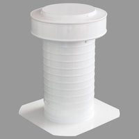 Flat Roof Attic Vent - Keepa Vent | 7" Diameter | Flat Base | 38 Sq. In. NFA - Active Ventilation Products