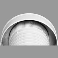 Flat Roof Attic Vent - Keepa Vent | 7" Diameter | Flat Base | 38 Sq. In. NFA - Active Ventilation Products