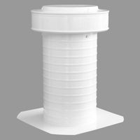 Flat Roof Attic Vent - Keepa Vent | 7" Diameter | Flat Base | 38 Sq. In. NFA - Active Ventilation Products