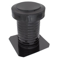 Flat Roof Attic Vent - Keepa Vent | 8" Diameter | Flat Base | 50 Sq. In. NFA - Active Ventilation Products