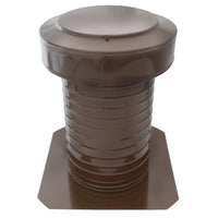 Flat Roof Attic Vent - Keepa Vent | 8" Diameter | Flat Base | 50 Sq. In. NFA - Active Ventilation Products