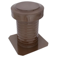 Flat Roof Attic Vent - Keepa Vent | 8" Diameter | Flat Base | 50 Sq. In. NFA - Active Ventilation Products