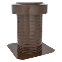Flat Roof Attic Vent - Keepa Vent | 8" Diameter | Flat Base | 50 Sq. In. NFA - Active Ventilation Products