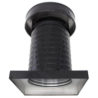 Attic Vent 8" dia with Curb Mount Sub - Base - Keepa Vent | 8" Diameter | Curb Mount Base | 50 Sq. In. NFA - Active Ventilation Products