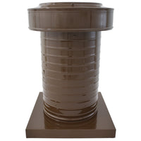 Attic Vent 8" dia with Curb Mount Sub - Base - Keepa Vent | 8" Diameter | Curb Mount Base | 50 Sq. In. NFA - Active Ventilation Products