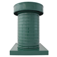 Attic Vent 8" dia with Curb Mount Sub - Base - Keepa Vent | 8" Diameter | Curb Mount Base | 50 Sq. In. NFA - Active Ventilation Products