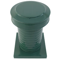 Attic Vent 8" dia with Curb Mount Sub - Base - Keepa Vent | 8" Diameter | Curb Mount Base | 50 Sq. In. NFA - Active Ventilation Products