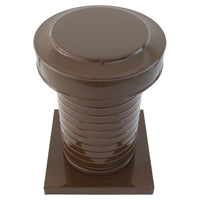 Roof Jack 8" Diameter - Keepa Roof Jack with Curb Mount Flange and Tail Pipe - Active Ventilation Products