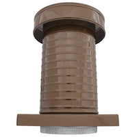 Roof Jack 8" Diameter - Keepa Roof Jack with Curb Mount Flange and Tail Pipe - Active Ventilation Products