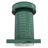 Roof Jack 8" Diameter - Keepa Roof Jack with Curb Mount Flange and Tail Pipe - Active Ventilation Products