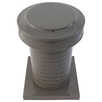 Roof Jack 8" Diameter - Keepa Roof Jack with Curb Mount Flange and Tail Pipe - Active Ventilation Products