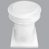 Roof Jack 8" Diameter - Keepa Roof Jack with Curb Mount Flange and Tail Pipe - Active Ventilation Products
