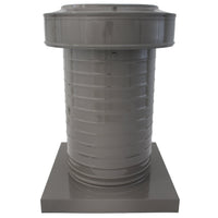 Attic Vent 8" dia with Curb Mount Sub - Base - Keepa Vent | 8" Diameter | Curb Mount Base | 50 Sq. In. NFA - Active Ventilation Products