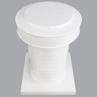 Attic Vent 8" dia with Curb Mount Sub - Base - Keepa Vent | 8" Diameter | Curb Mount Base | 50 Sq. In. NFA - Active Ventilation Products