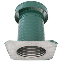 Flat Roof Attic Vent - Keepa Vent | 8" Diameter | Flat Base | 50 Sq. In. NFA - Active Ventilation Products
