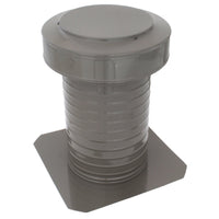 Flat Roof Attic Vent - Keepa Vent | 8" Diameter | Flat Base | 50 Sq. In. NFA - Active Ventilation Products