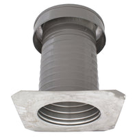 Flat Roof Attic Vent - Keepa Vent | 8" Diameter | Flat Base | 50 Sq. In. NFA - Active Ventilation Products