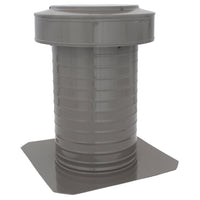Flat Roof Attic Vent - Keepa Vent | 8" Diameter | Flat Base | 50 Sq. In. NFA - Active Ventilation Products