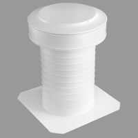 Flat Roof Attic Vent - Keepa Vent | 8" Diameter | Flat Base | 50 Sq. In. NFA - Active Ventilation Products