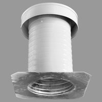Flat Roof Attic Vent - Keepa Vent | 8" Diameter | Flat Base | 50 Sq. In. NFA - Active Ventilation Products