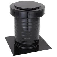 Flat Roof Attic Vent - Keepa Vent | 9" Diameter | Flat Flange | 63 Sq. In. NFA - Active Ventilation Products