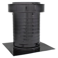 Flat Roof Attic Vent - Keepa Vent | 9" Diameter | Flat Flange | 63 Sq. In. NFA - Active Ventilation Products