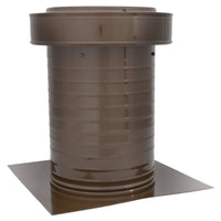 Flat Roof Attic Vent - Keepa Vent | 9" Diameter | Flat Flange | 63 Sq. In. NFA - Active Ventilation Products