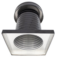 Attic Vent 9" dia with Curb Mount Sub - Base - Keepa Vent | 9" Diameter | Curb Mount Base | 63 Sq. In. NFA - Active Ventilation Products