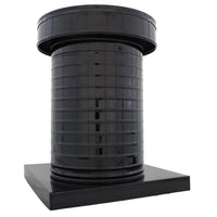Attic Vent 9" dia with Curb Mount Sub - Base - Keepa Vent | 9" Diameter | Curb Mount Base | 63 Sq. In. NFA - Active Ventilation Products