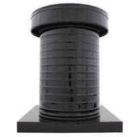 Attic Vent 9" dia with Curb Mount Sub - Base - Keepa Vent | 9" Diameter | Curb Mount Base | 63 Sq. In. NFA - Active Ventilation Products