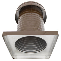 Attic Vent 9" dia with Curb Mount Sub - Base - Keepa Vent | 9" Diameter | Curb Mount Base | 63 Sq. In. NFA - Active Ventilation Products