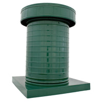 Attic Vent 9" dia with Curb Mount Sub - Base - Keepa Vent | 9" Diameter | Curb Mount Base | 63 Sq. In. NFA - Active Ventilation Products