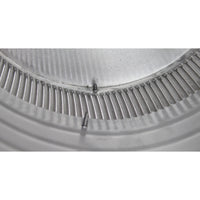 Roof Jack 9" Diameter - Keepa Roof Jack with Curb Mount Flange and Tail Pipe - Active Ventilation Products