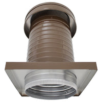 Roof Jack 9" Diameter - Keepa Roof Jack with Curb Mount Flange and Tail Pipe - Active Ventilation Products