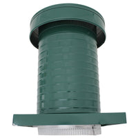 Roof Jack 9" Diameter - Keepa Roof Jack with Curb Mount Flange and Tail Pipe - Active Ventilation Products