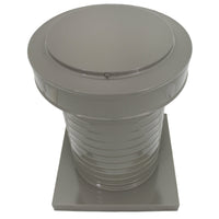 Roof Jack 9" Diameter - Keepa Roof Jack with Curb Mount Flange and Tail Pipe - Active Ventilation Products