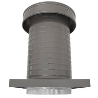 Roof Jack 9" Diameter - Keepa Roof Jack with Curb Mount Flange and Tail Pipe - Active Ventilation Products