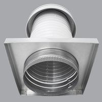 Roof Jack 9" Diameter - Keepa Roof Jack with Curb Mount Flange and Tail Pipe - Active Ventilation Products