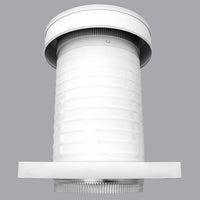 Roof Jack 9" Diameter - Keepa Roof Jack with Curb Mount Flange and Tail Pipe - Active Ventilation Products
