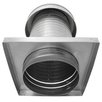 Roof Jack 9" Diameter - Keepa Roof Jack with Curb Mount Flange and Tail Pipe - Active Ventilation Products