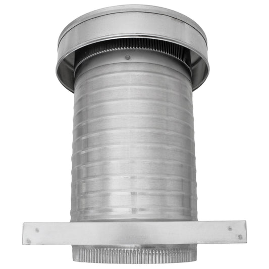 Model KV-9-CMF-TP | Keepa Vent Roof Jack |  9" Diameter  | Curb Mount Flange | Tail Pipe