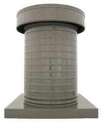 Attic Vent 9" dia with Curb Mount Sub - Base - Keepa Vent | 9" Diameter | Curb Mount Base | 63 Sq. In. NFA - Active Ventilation Products