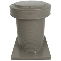 Attic Vent 9" dia with Curb Mount Sub - Base - Keepa Vent | 9" Diameter | Curb Mount Base | 63 Sq. In. NFA - Active Ventilation Products