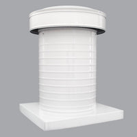 Attic Vent 9" dia with Curb Mount Sub - Base - Keepa Vent | 9" Diameter | Curb Mount Base | 63 Sq. In. NFA - Active Ventilation Products