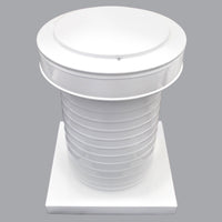 Attic Vent 9" dia with Curb Mount Sub - Base - Keepa Vent | 9" Diameter | Curb Mount Base | 63 Sq. In. NFA - Active Ventilation Products