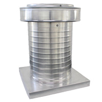 Attic Vent 9" dia with Curb Mount Sub - Base - Keepa Vent | 9" Diameter | Curb Mount Base | 63 Sq. In. NFA - Active Ventilation Products