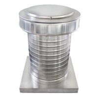 Attic Vent 9" dia with Curb Mount Sub - Base - Keepa Vent | 9" Diameter | Curb Mount Base | 63 Sq. In. NFA - Active Ventilation Products