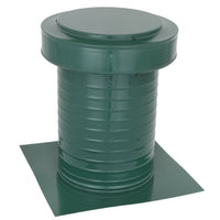 Flat Roof Attic Vent - Keepa Vent | 9" Diameter | Flat Flange | 63 Sq. In. NFA - Active Ventilation Products