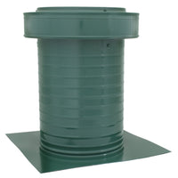 Flat Roof Attic Vent - Keepa Vent | 9" Diameter | Flat Flange | 63 Sq. In. NFA - Active Ventilation Products